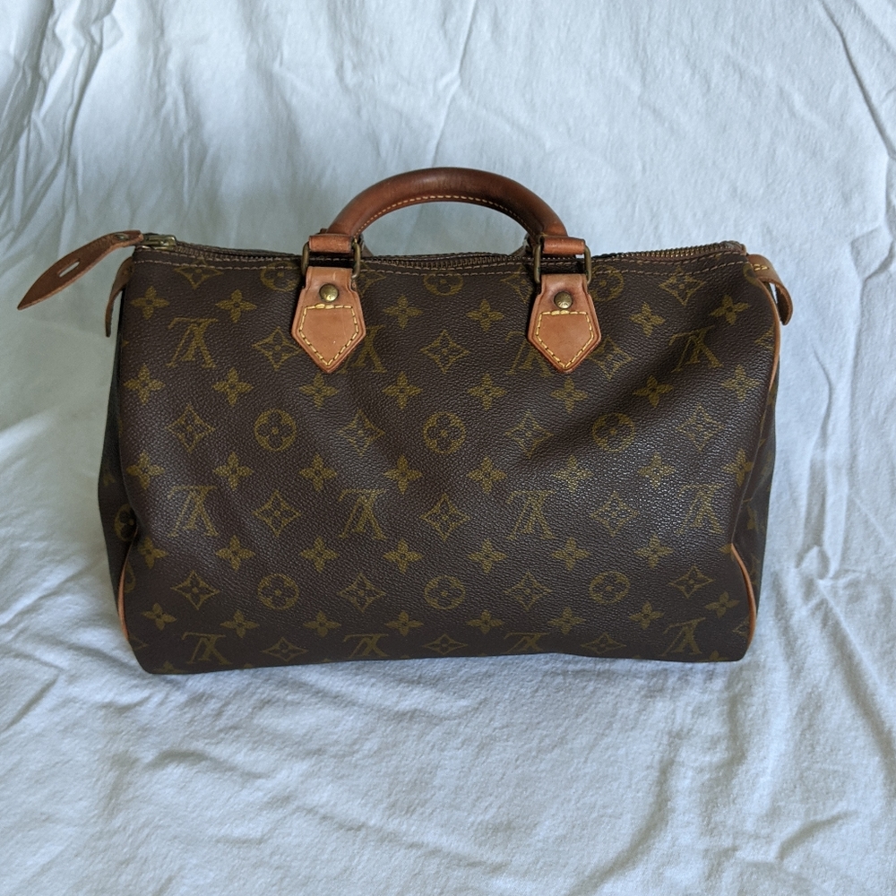Louis Vuitton Brown Monogram Satchel